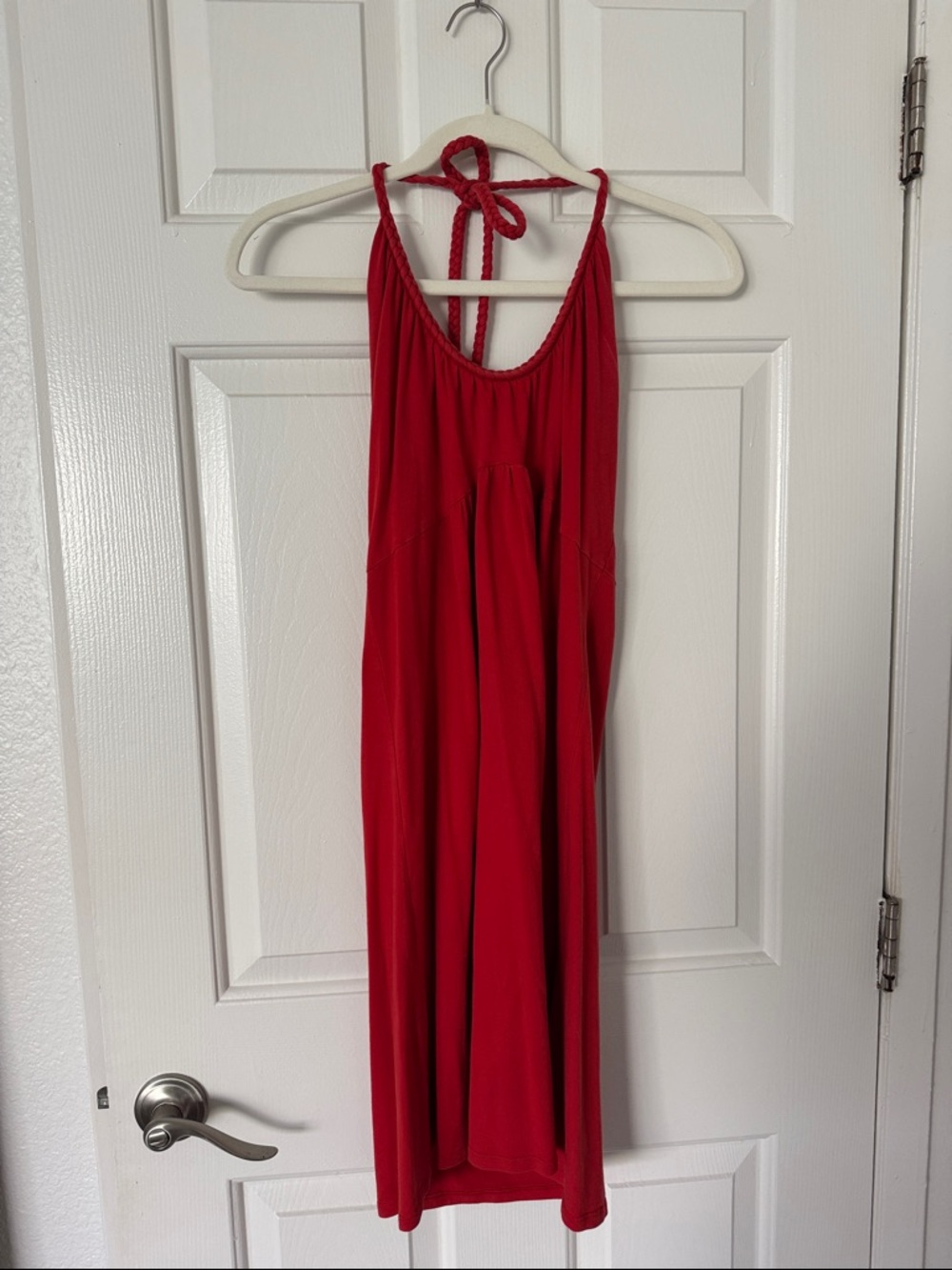 Vintage Victoria Secret Red Halter Dress